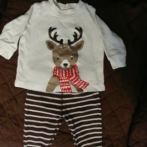 🎀3 for $15🎀Carter's Reindeer Outfit